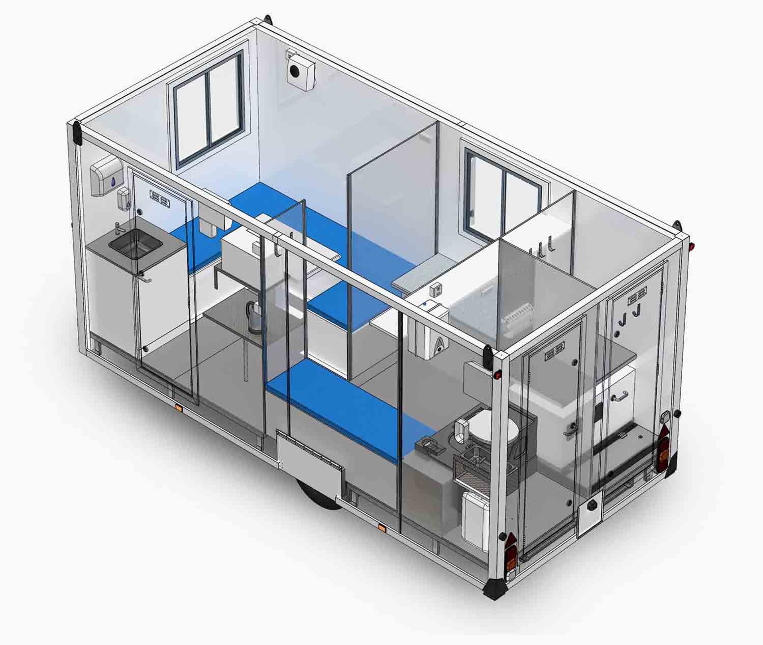 10 Person Welfare Unit Hire Welfare 4 Hire