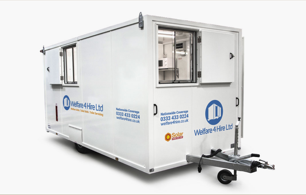 10 Person welfare unit hire