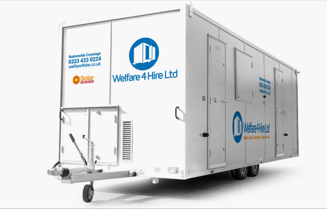 16 Person welfare unit hire